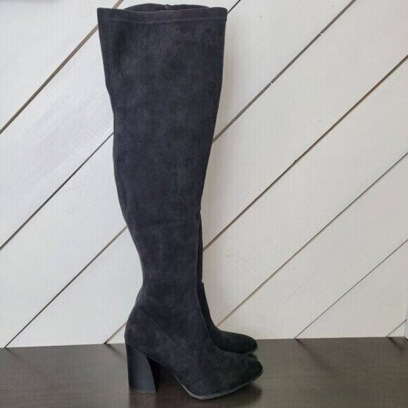 Dolce Vita Shoes - NEW Dolce Vita Gollie Womens Over-The-Knee Boots 7 Black Suede